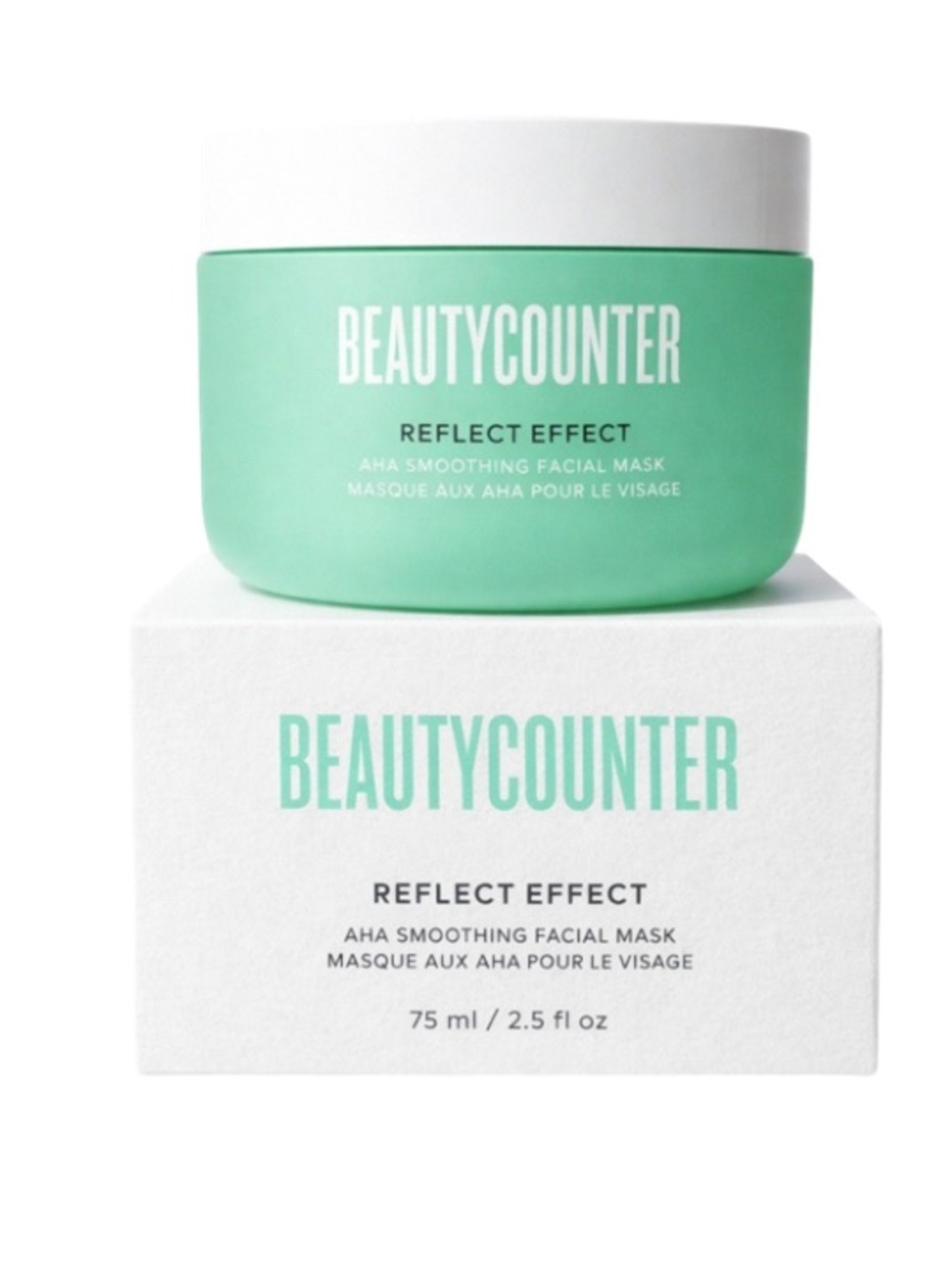 Beautycounter Reflect Effect AHA Smoothing Facial Mask 2.5 Oz New in Box - Picture 3 of 4